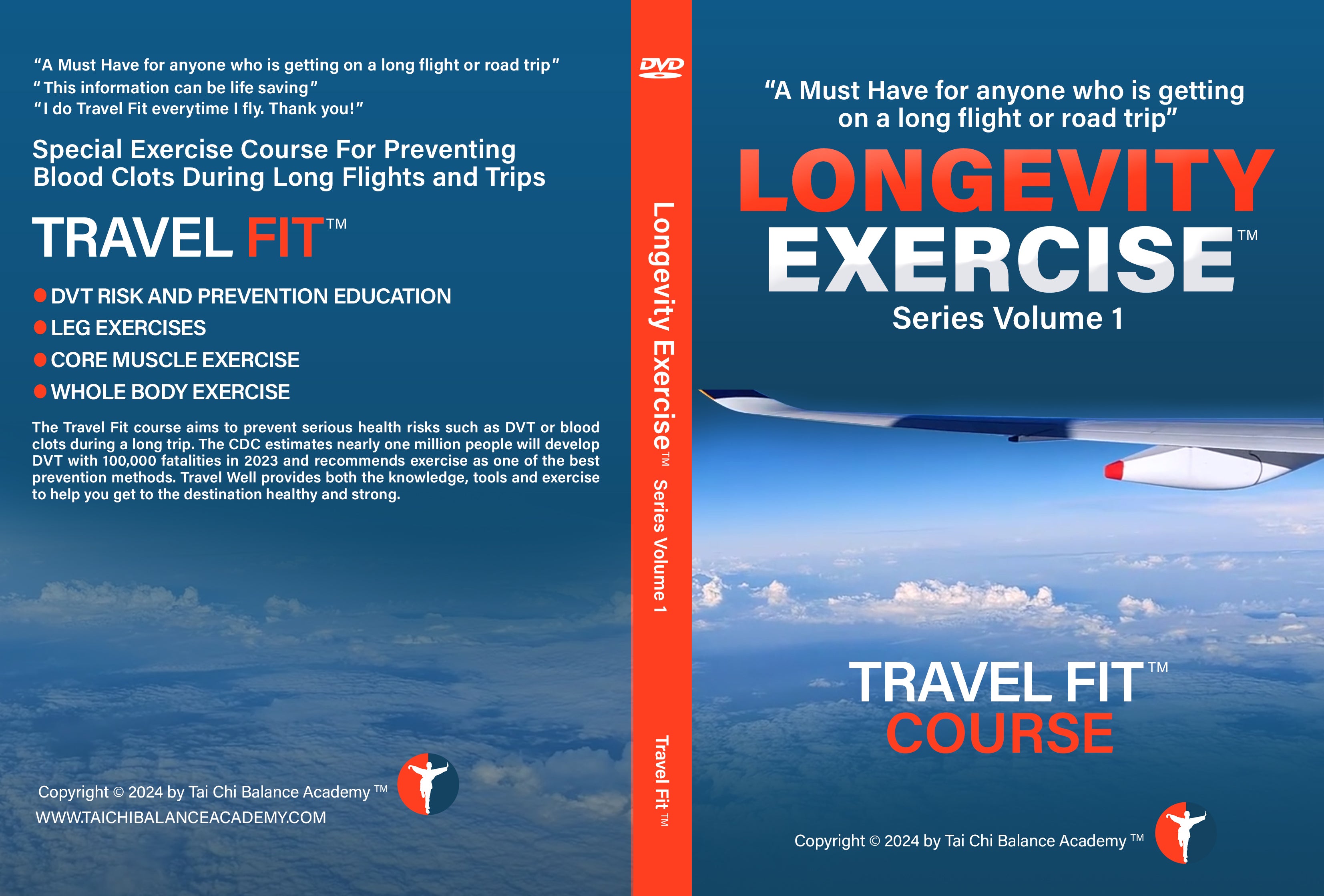 DVD -Longevity Exercise Series Volume 1 - Travel Fit