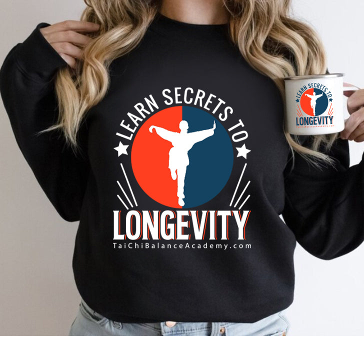 Longevity Tai Chi Balance Hoody Shirt