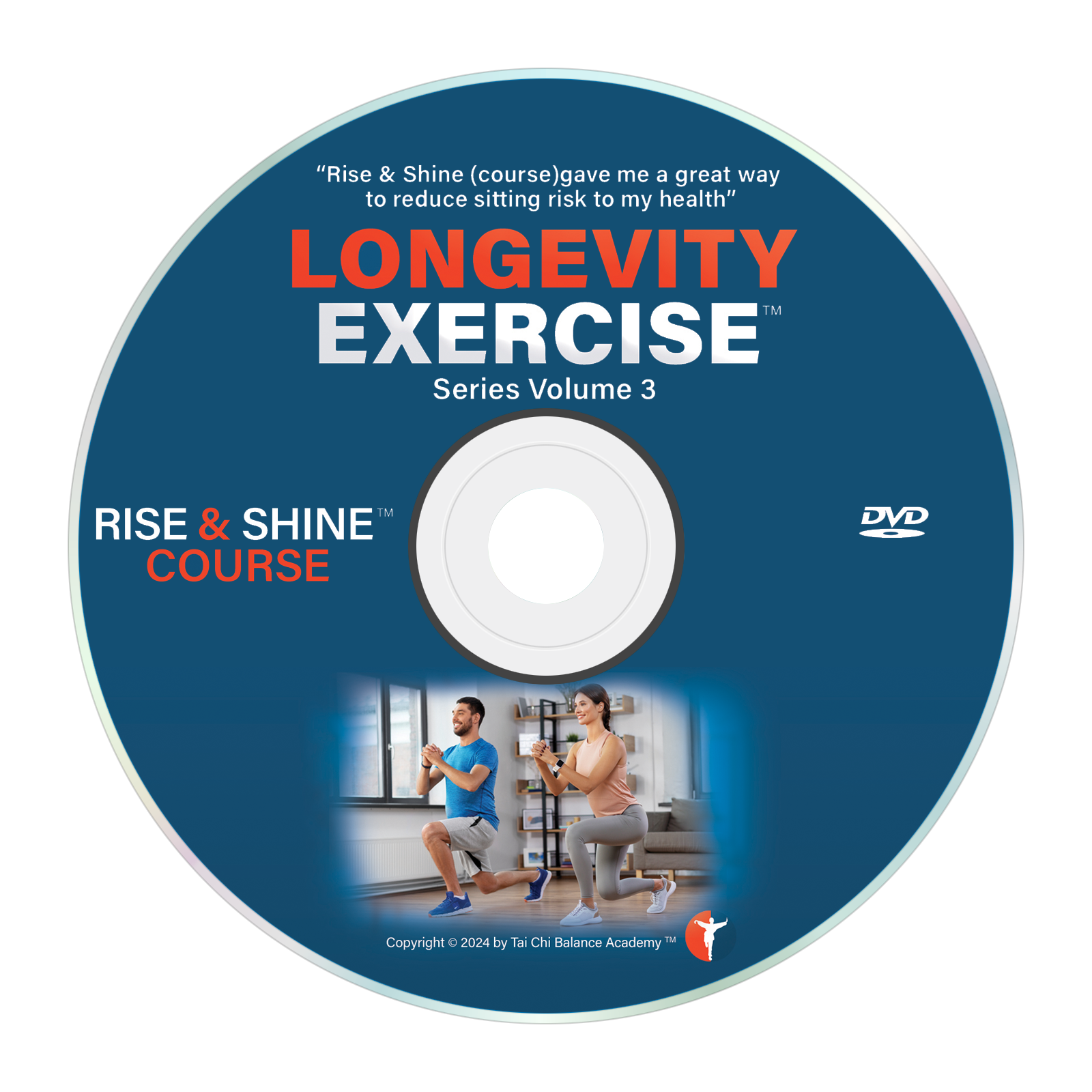 DVD -Longevity Exercise Series Volume 3 - Rise & Shine Course