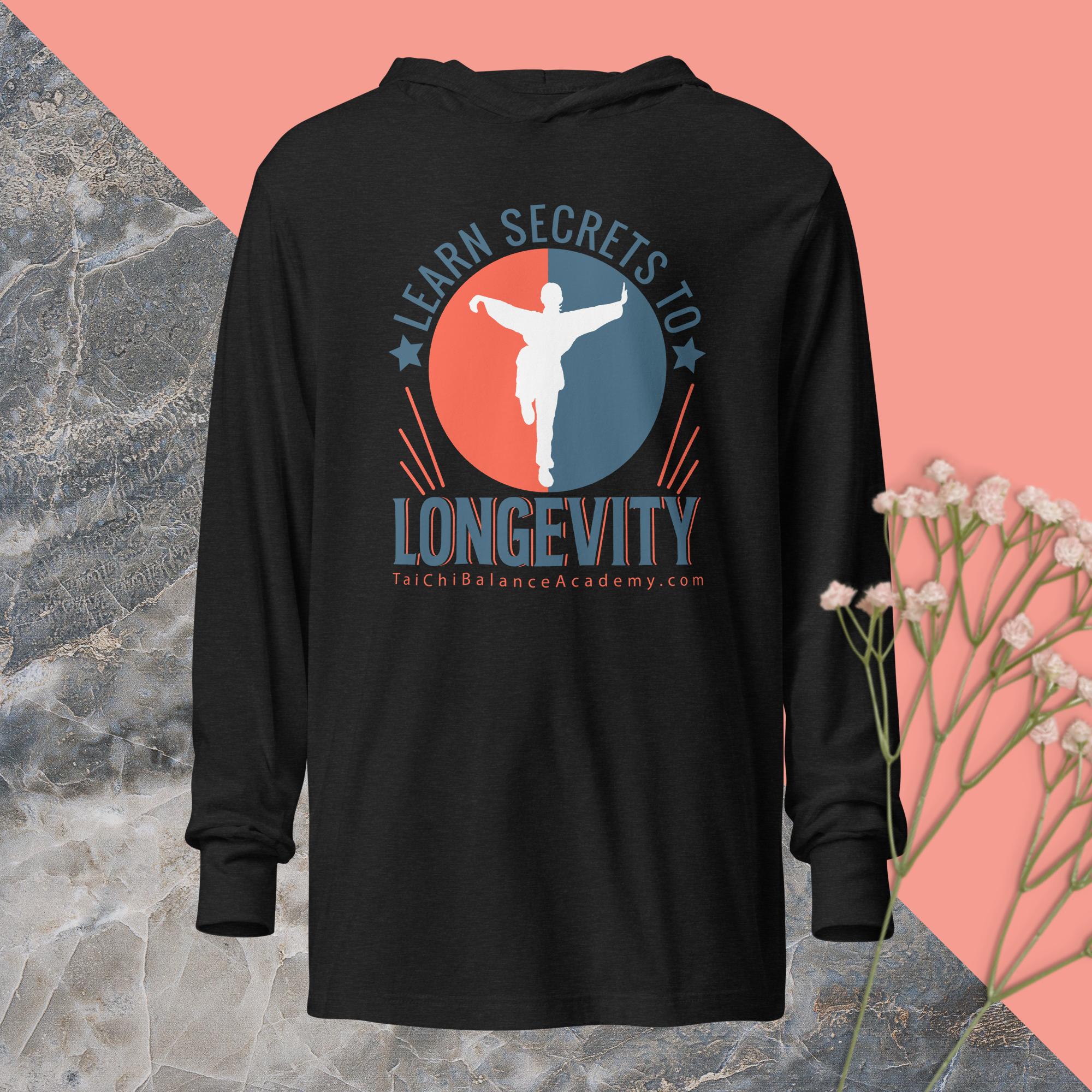 Longevity Tai Chi Balance Hoody Shirt